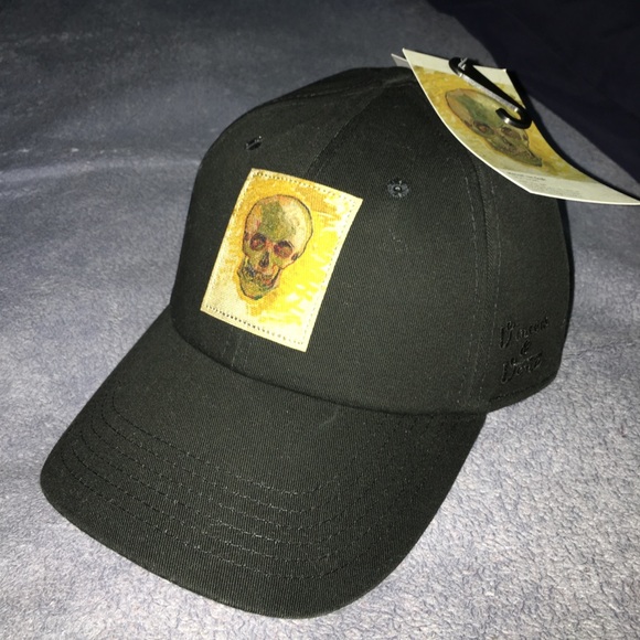 vans van gogh skull hat